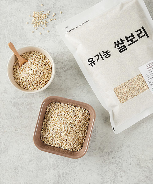 유기농 쌀보리 1kg