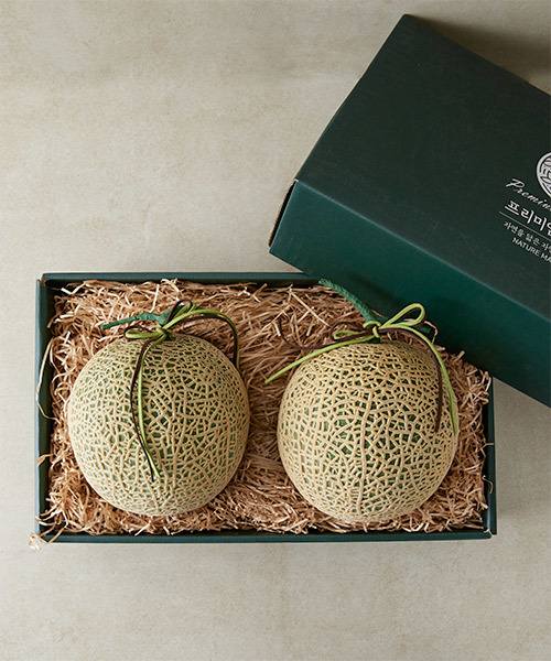 알찬 머스크메론 세트 1.8kg(2입)