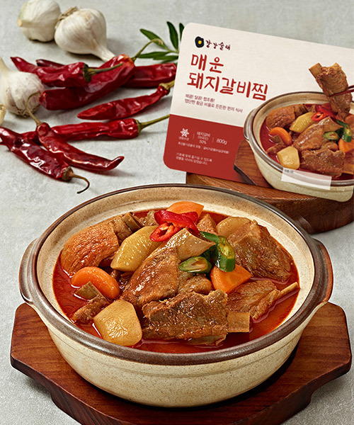 [강강술래] 매운돼지갈비찜 800g