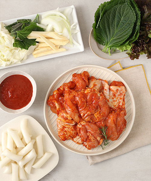 [춘천 닭갈비 맛집] 우성닭갈비 4인분
