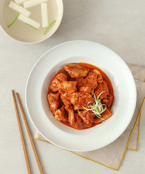 [춘천 닭갈비 맛집] 우성닭갈비 양념육 세트