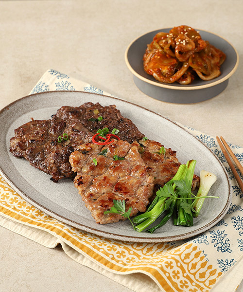 [남도예담] 반반 떡갈비+토짱 선물세트