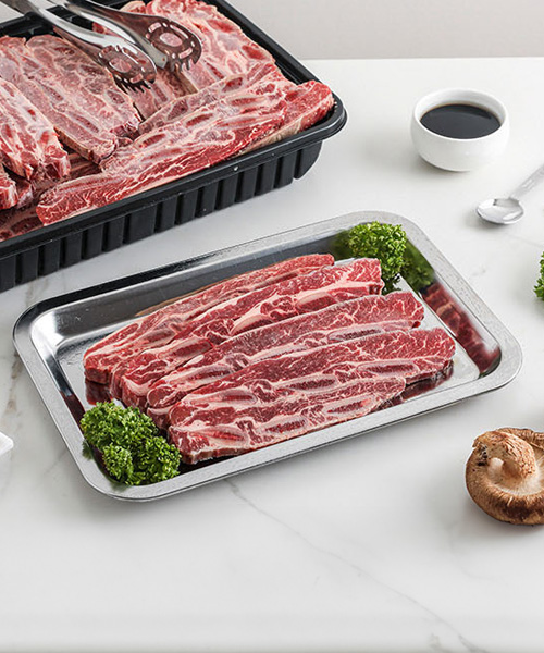 [냉동] 유기농소고기 LA갈비/구이/호주산/ 1kg
