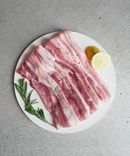 전남 무안 무항생제 삼겹살 500g(구이용)