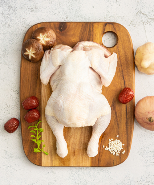[푸르닭] 무항생제 닭(백숙용) 1kg