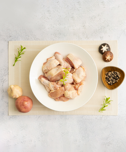 [푸르닭] 무항생제 닭(볶음탕용) 1kg