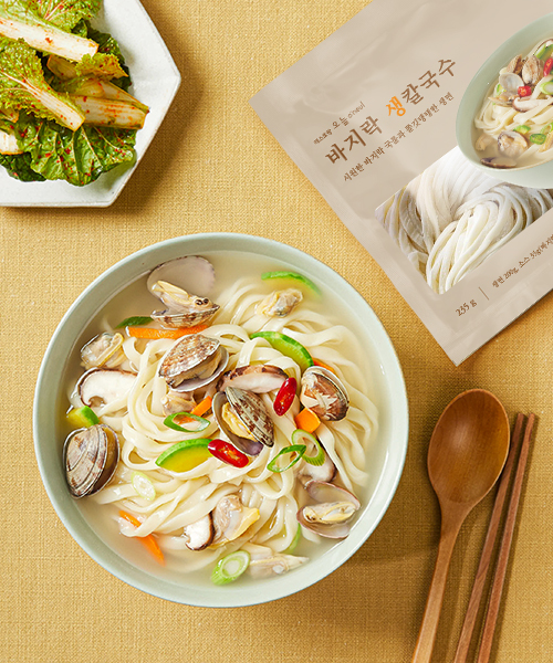 [일상적미식] 바지락 생칼국수