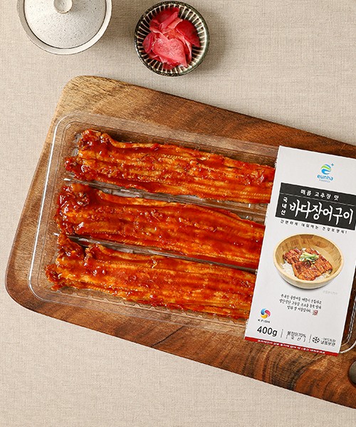 매콤고추장 초벌 바다장어 400g(4~6미)