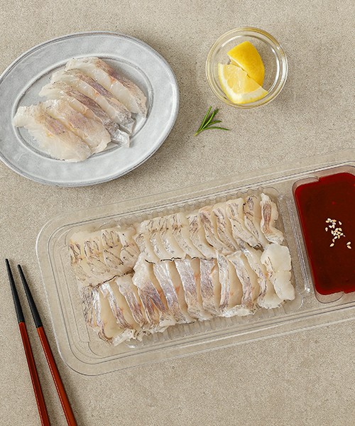 숙성 우럭회 150g
