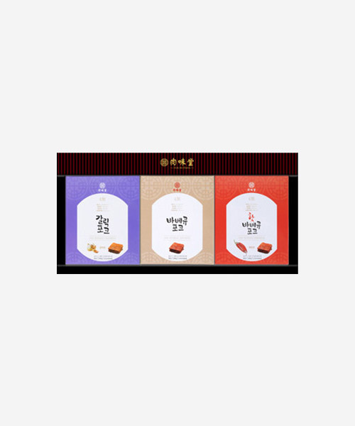 [바베큐 육포 육미당] 3종 선물세트