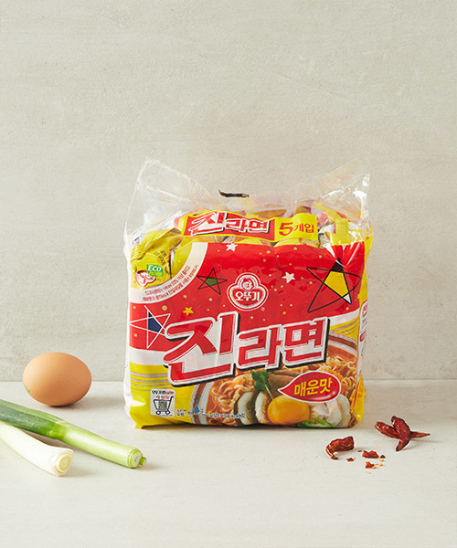 [오뚜기] 진라면 매운 맛 5개입