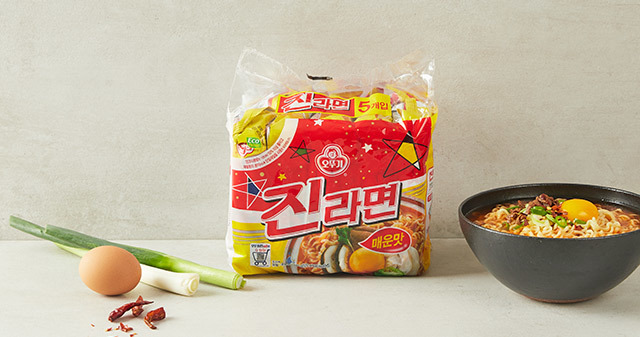 [오뚜기] 진라면 매운 맛 5개입