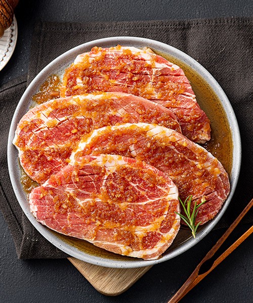 고급진 양념돼지 목심구이 500g(냉동)