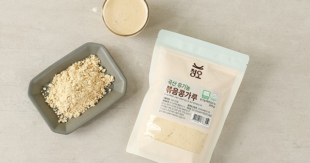 [청오] 국산 유기농 볶음콩가루 200g