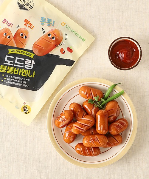 [도드람] 미트공방 통통비엔나 250g