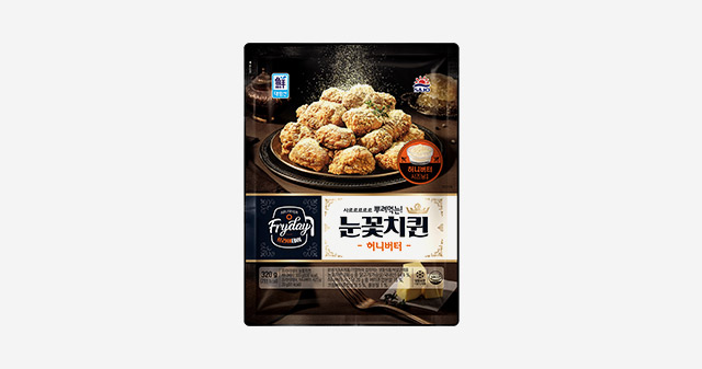 [사조] 눈꽃치퀸 허니버터 320g