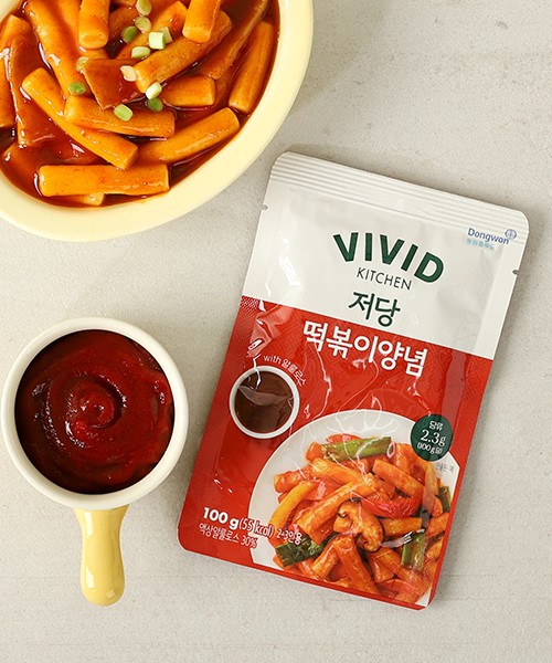 [비비드키친] 저당 떡볶이양념 100g