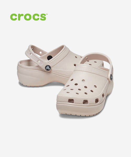 [크록스] 클래식 플랫폼 클로그 여성샌들 206750-6UR W4