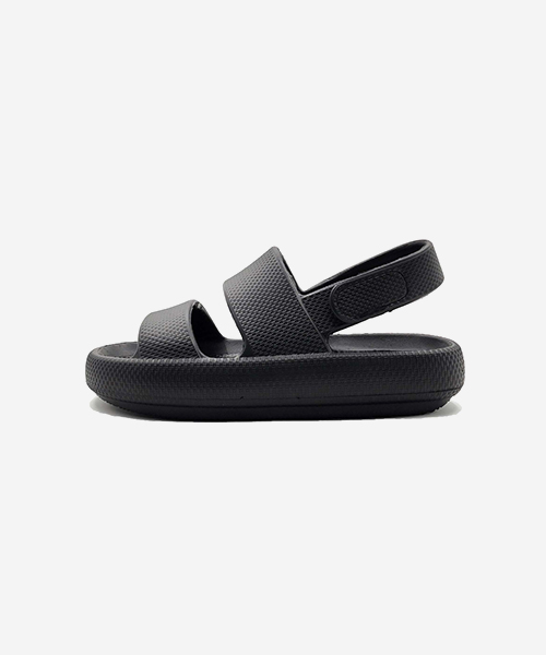 [더블스타] 밴드 샌들 블랙 WS240314_230