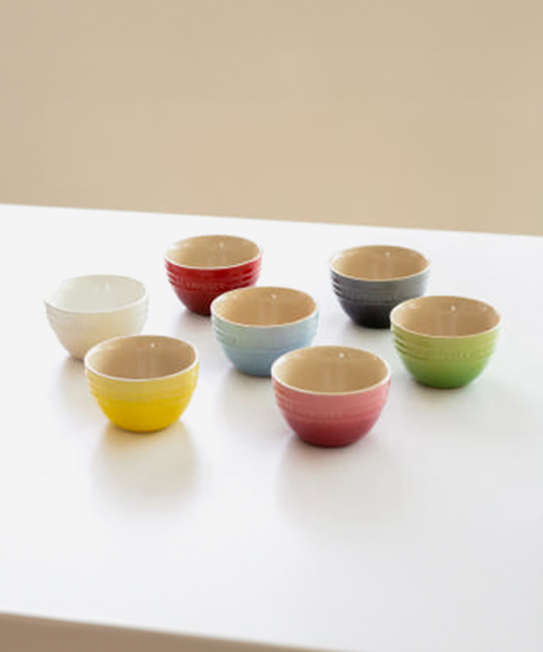 [르크루제] 밥그릇 10cm로즈쿼츠