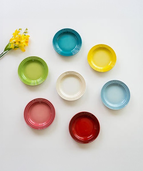 [르크루제] 원형접시 15cm 로즈쿼츠