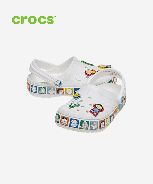 [크록스] 피너츠 크록밴드 클로그 키즈 멀티 212116-90H C11