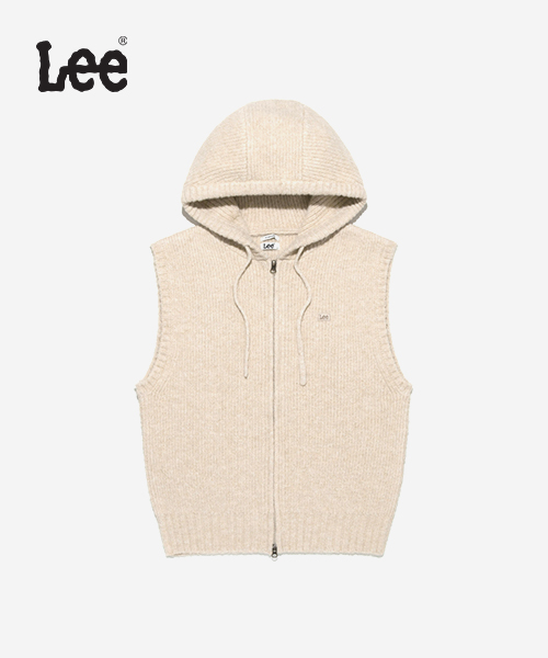 [LEE] 후드 베스트 공용 B1 LE2503KT08 BE S