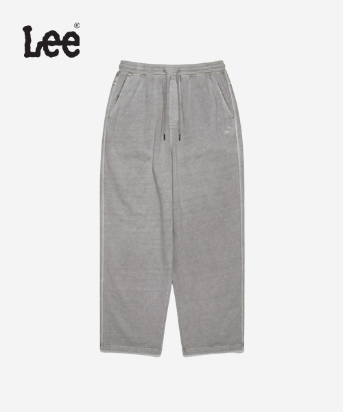 [LEE] 피그먼트 캔톤 그래픽 스웻 팬츠 B1 LE2503PTA1 GR S