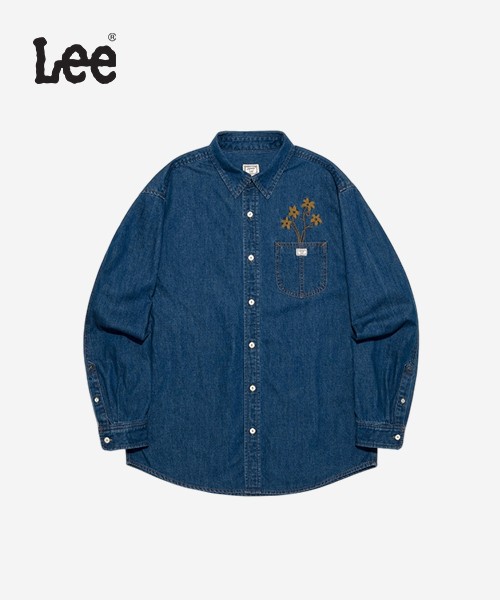 [LEE] 베이직 데님 셔츠 B1 LE2503SHA2 ID M