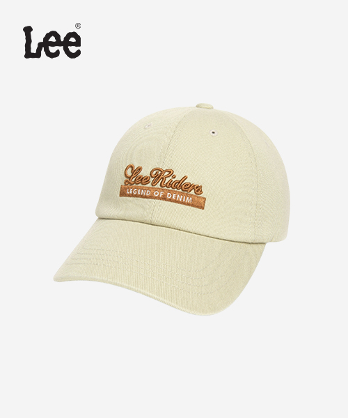 [LEE] 라이더스 레터링 자수 볼캡 B1 LE2503CA05 BE