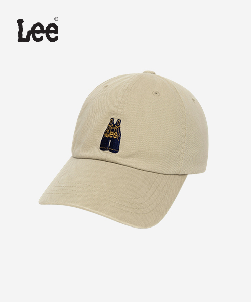 [LEE] 오버롤 자수 캡 B1 LE2503CA07 BE