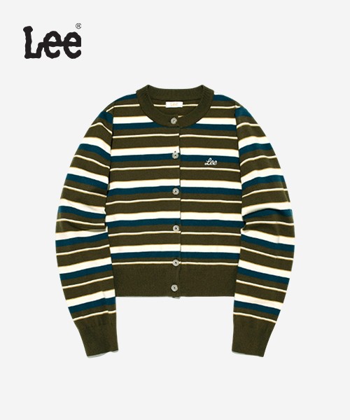 [LEE] 스트라이프 가디건 여성 B1 LE2503CD61 KH S