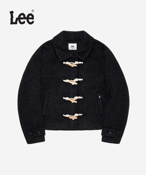 [LEE] 테디 더플 숏 코트 여성 B1 LE2504CT60 BK S