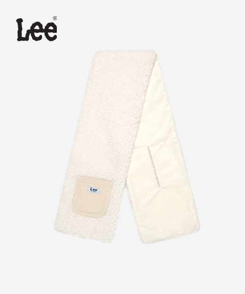 [LEE] 플리스 포켓 머플러 B1 LE2504TC23 IV