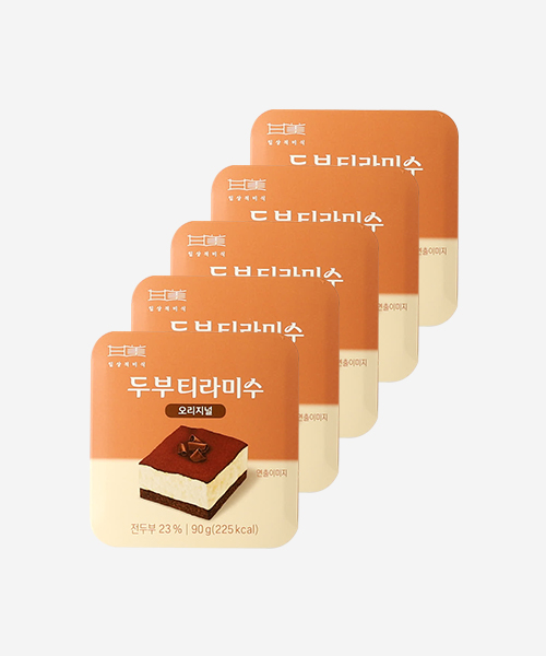 [일상적미식] 두부티라미수 오리지널 5팩