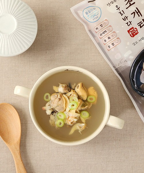 우리바다 조개탕 (500g*3팩)