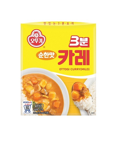 [오뚜기] 3분 카레 순한맛 200g