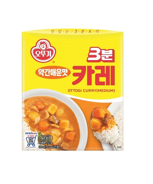 [오뚜기] 3분 카레 약간매운맛 200g