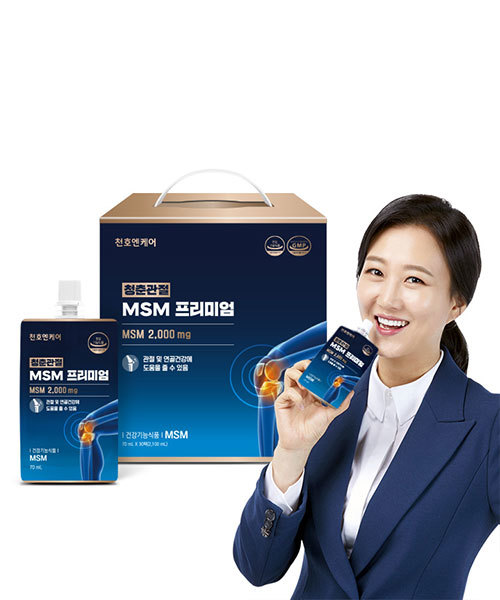 [천호엔케어] 청춘관절 MSM 프리미엄 70ml * 30포