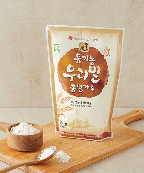 유기농 우리밀통밀가루 600g