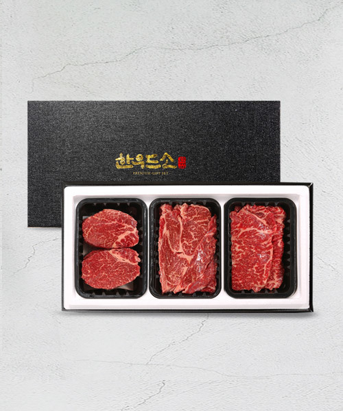 [한우드소] 무항생제 1++등급 한우 VIP 1호 [중급지함]