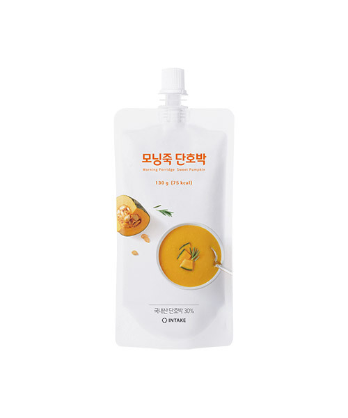 [인테이크] 간편한 아침 모닝죽 단호박(130gx7팩)