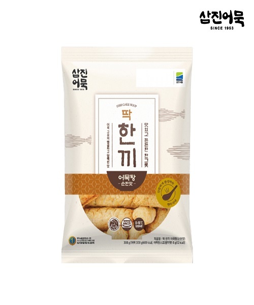 [삼진어묵] 딱한끼 어묵탕 (순한맛) 1봉
