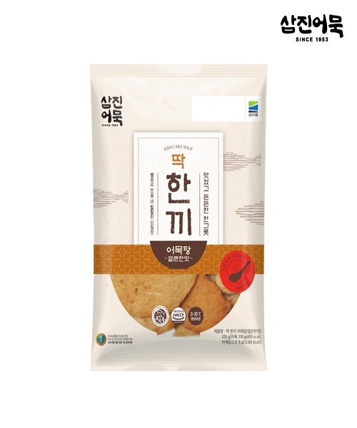 [삼진어묵] 딱한끼 어묵탕 (얼큰한맛) 1봉