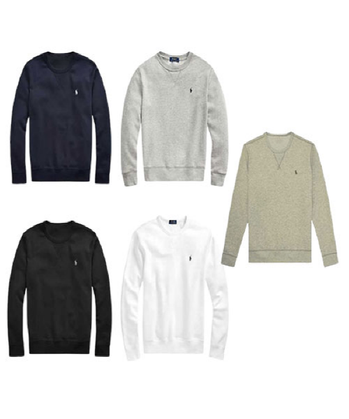 [폴로랄프로렌] 맨투맨_블랙 XS