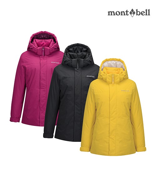 [몽벨] 여성 탈부착 신클라우드 헤비 패딩_MW3FWWJJ80_블랙 90