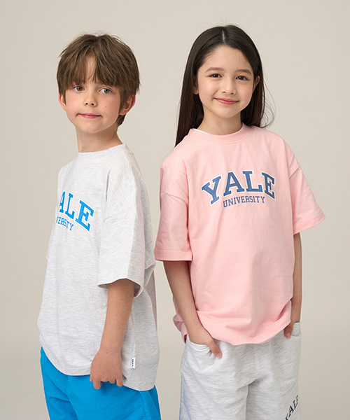 [예일키즈] 시그니처 아트웍 반팔 셔츠 A5M023_화이트 120