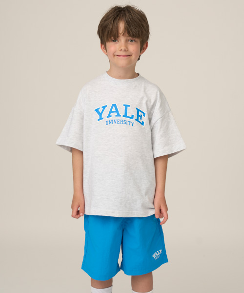 [예일키즈] 시그니처 반팔 쇼츠 상하세트 A5M022_라이트블루 120