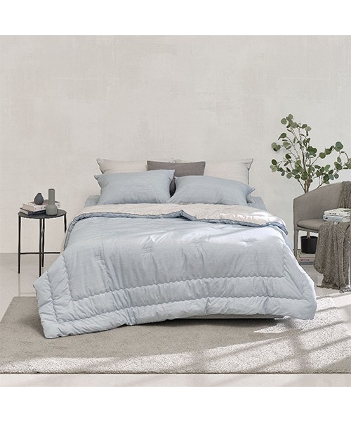 [알레르망] 플로우 차렵이불 S 단품 블루